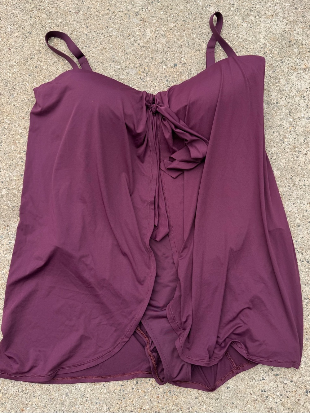 Ralph Lauren Women's Plum Fly Away Swimsuit Women’s 22